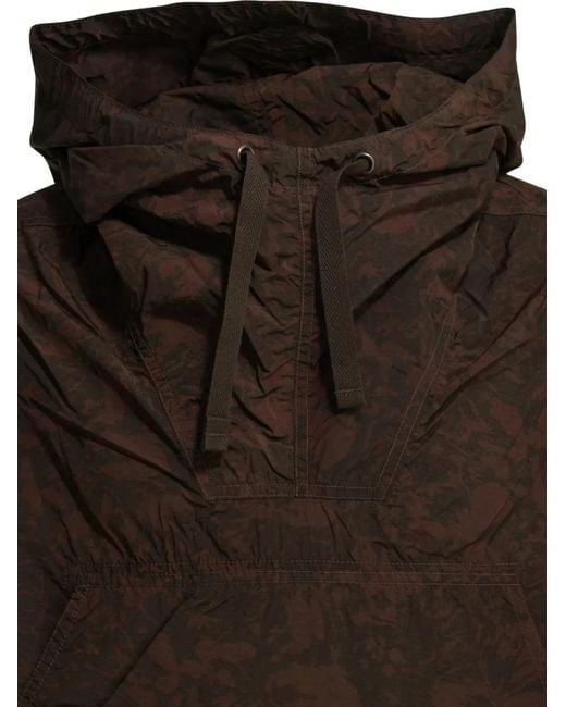 Cortavientos Con Capucha Beams Plus de hombre de color Brown
