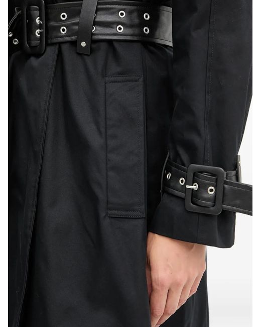 Guess Black Belted Coat