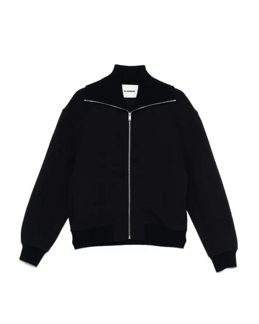 Chaqueta con cremallera Jil Sander de color Blue