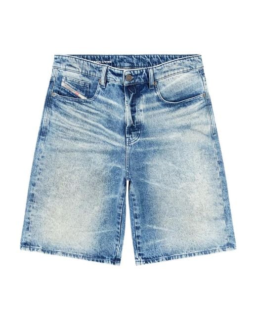 DIESEL Blue Remaster Capsule D-Rixford-S Denim Shorts for men