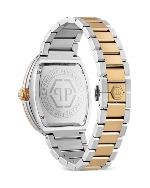 Philipp Plein Metallic The Hexagon Phantom 44Mm for men