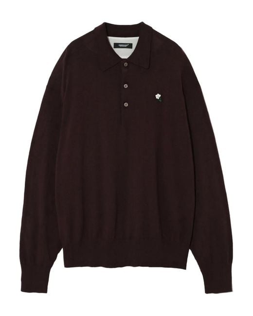 Pull À Appliques Fleurs Undercover pour homme en coloris Black