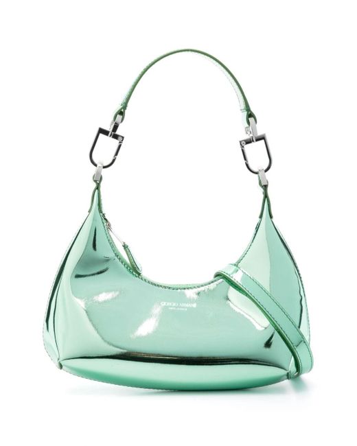 Giorgio Armani Green Mini La Prima Shoulder Bag