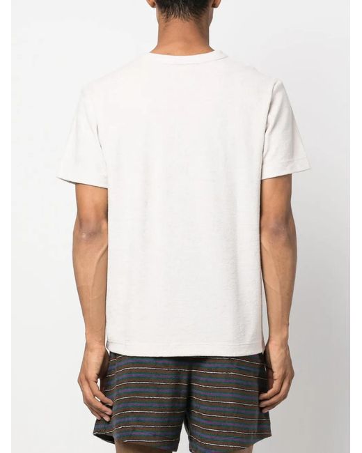 Howlin' By Morrison White Sponge Short-Sleeve T-Shirt for men