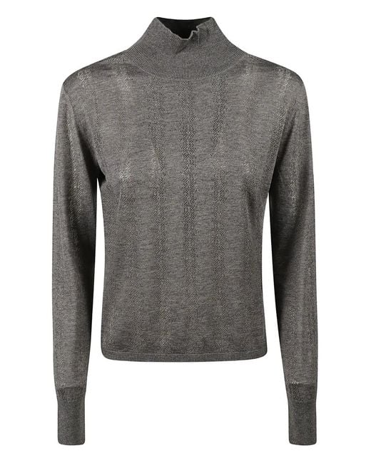Max Mara Gray Sweaters