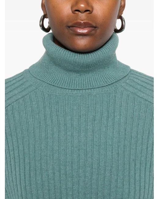 Marc O' Polo Green Turtleneck Sweater