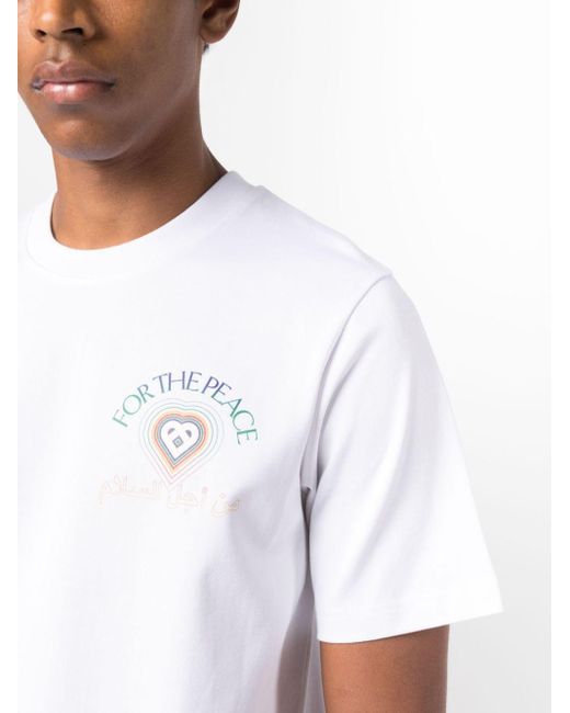 T-shirt For The Peace Casablancabrand pour homme en coloris White
