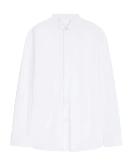 Dries Van Noten Smoking-Hemd mit Einsätzen in White für Herren