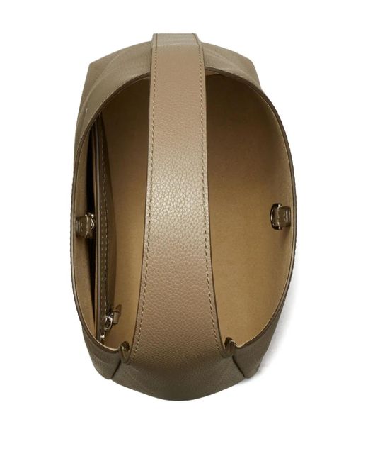 Tory Burch Brown Small Romy Structured Shoulder Bag