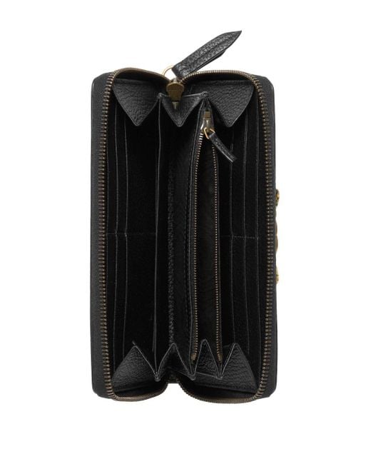 Gucci Black Interlocking G Leather Wallet