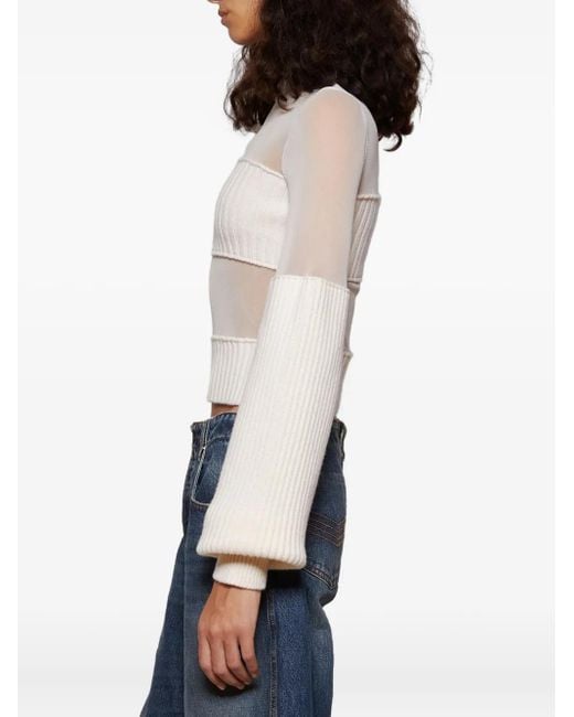 Jean Paul Gaultier ウール セーター White