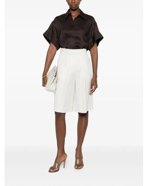 Joseph White Pantalon Centa À Design Plissé
