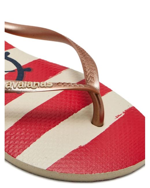 Havaianas Natural Top Nautical Flip-Flops
