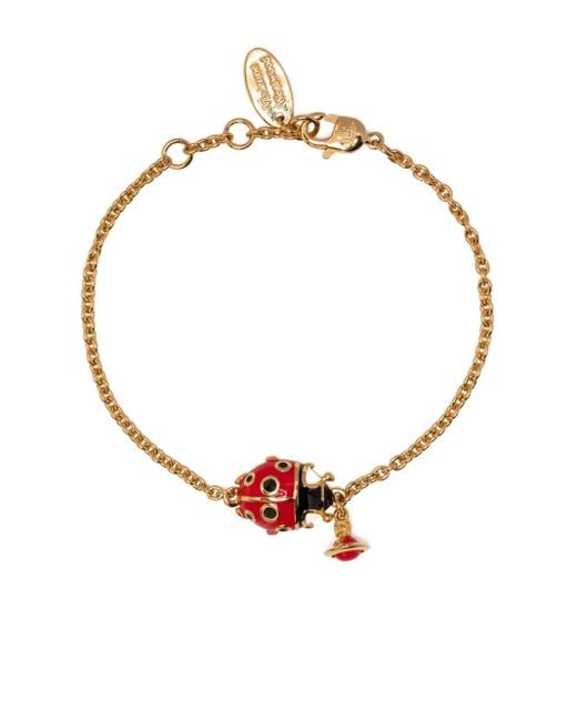 Vivienne Westwood Sylvana ブレスレット Metallic