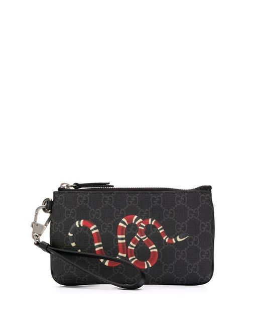 kingsnake print gg supreme pouch