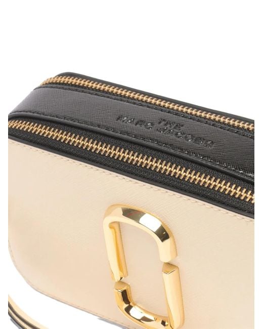 Borsa A Spalla The Snapshot di Marc Jacobs in Natural