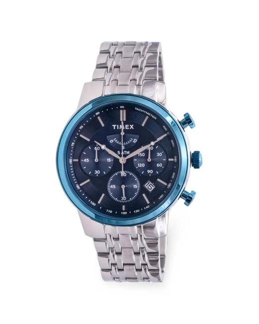 Timex Blue Classic 43Mm Watch for men