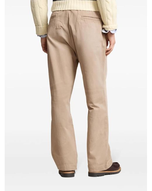 Polo Ralph Lauren Natural Distressed Straight-Leg Trousers for men
