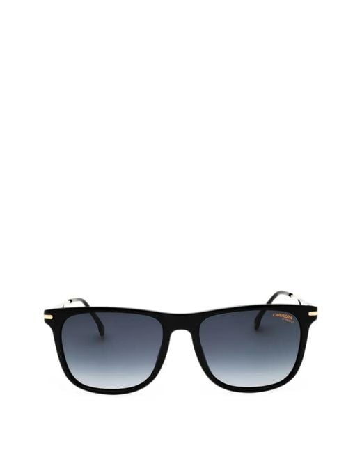 Carrera Black Rectangle-Frame Sunglasses for men