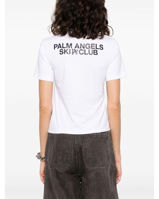 Palm Angels Ski Club Tシャツ White