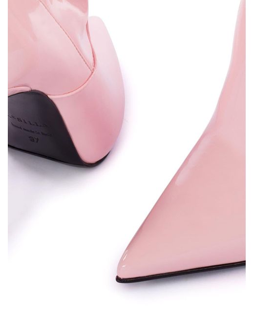 Le Silla Eva 120mm サイハイブーツ Pink