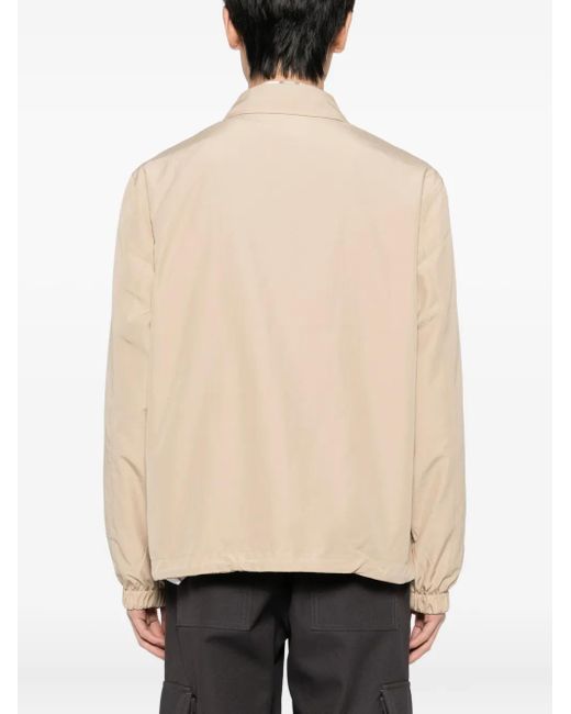Lacoste Natural Logo-Embroidered Jacket for men