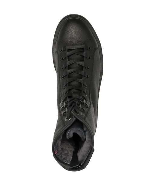 Woolrich Black Rear Zip Fastening Boots