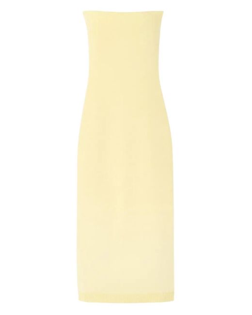 Jacquemus Women's Yellow Sera Midi Dress