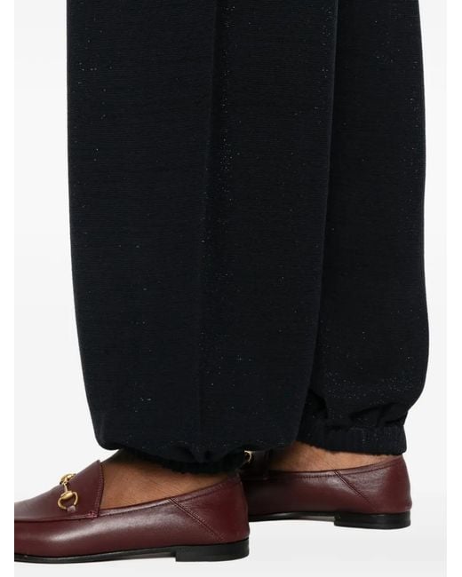 Fabiana Filippi Black Tapered Trousers