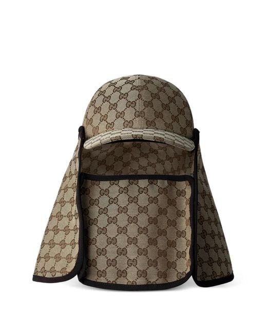 Gucci Baseballkappe Mit Gg-Muster in Green für Herren
