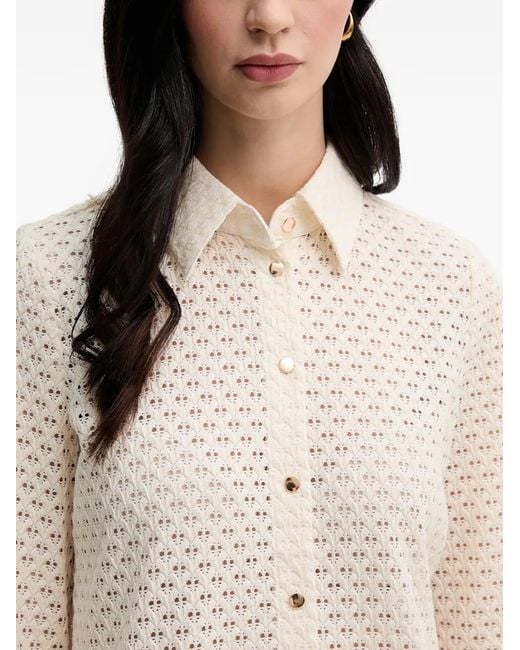 MARC AUREL Natural Chemise À Boutons