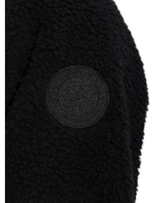 Canada Goose Black Westport Fleece Panelled Jacket for men