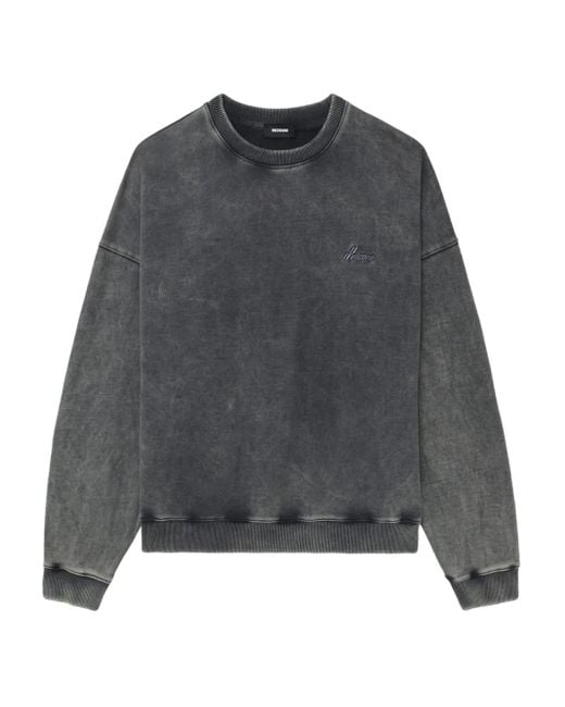 we11done エンブロイダリー スウェットシャツ Gray