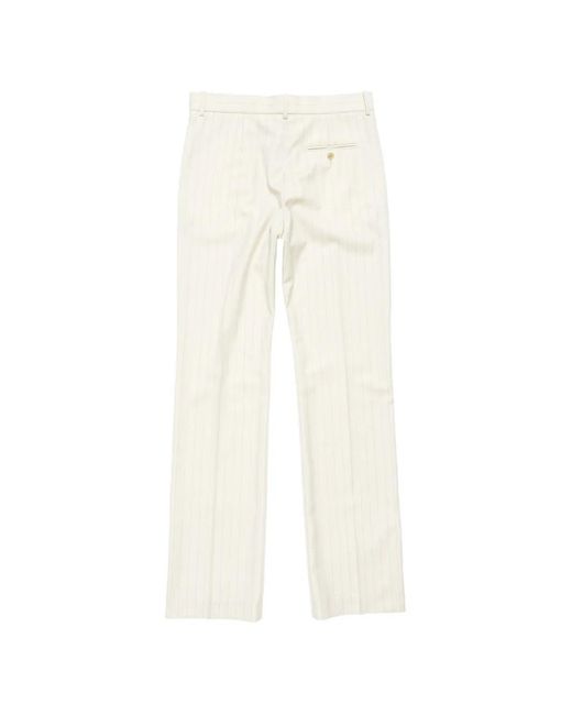 Acne Wollen Broek in het White