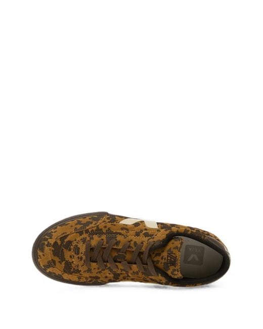 Veja Brown Panenka Suede Tent Bark Sneakers for men