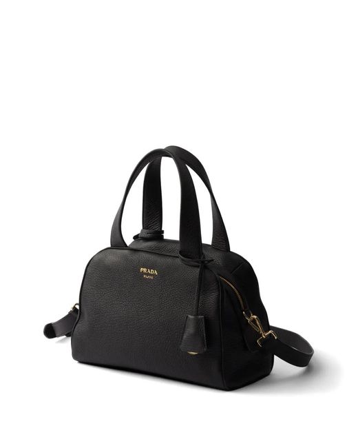 Borsa Tote Media di Prada in Black