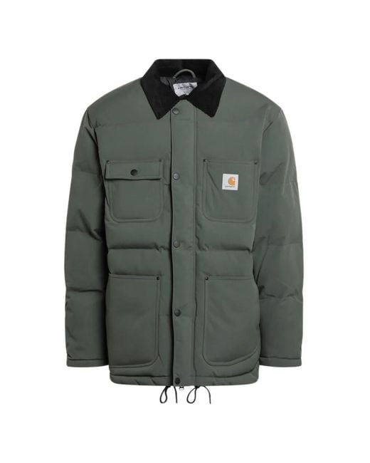 Carhartt コーデュロイジャケット グリーン Carhartt メンズ グリーン Rayler コーデュロイカラー パデッド