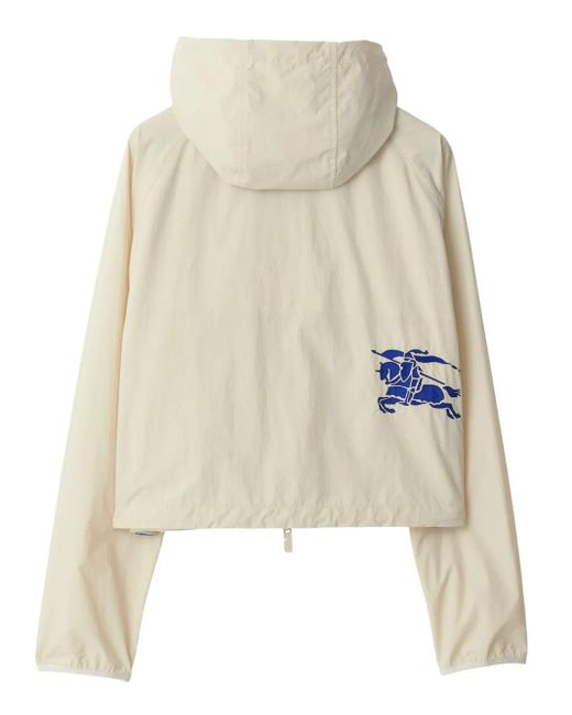 Burberry Natural Equestrian Knight Parka