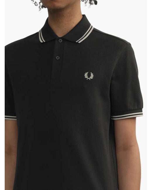 メンズ Fred Perry ポロシャツ Black