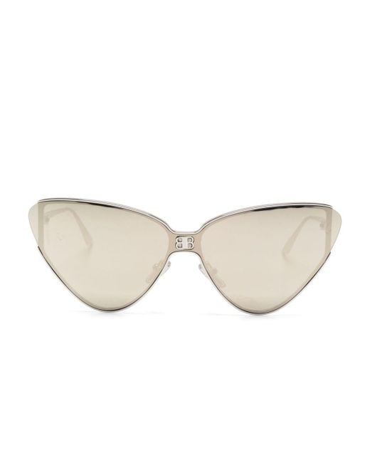 Balenciaga Natural Shield 2.0 Cat-Eye-Sonnenbrille