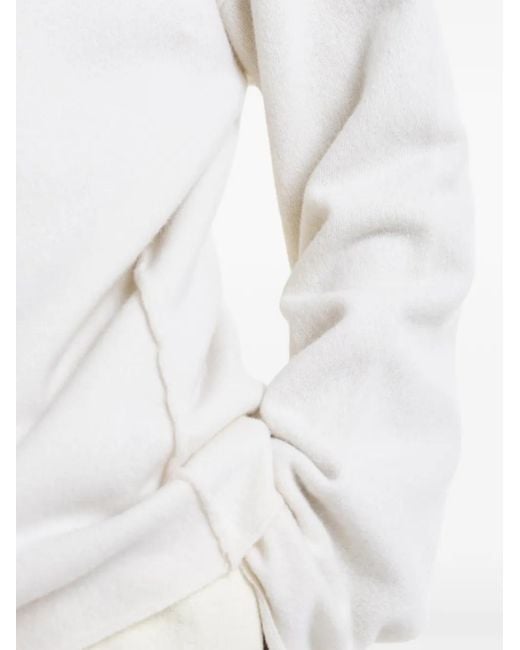Sofie D'Hoore White Pullover Mit Tiefen Schultern