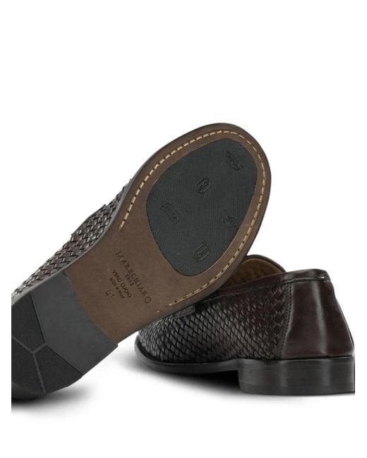 Marechiaro 1962 Loafer Mit Webmuster in White für Herren