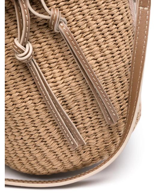 Chloé Natural Compact Woody Bucket Bag