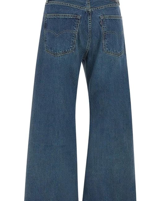 Levi's Blue Jean Évasé Carve À Coupe Cinq Poches