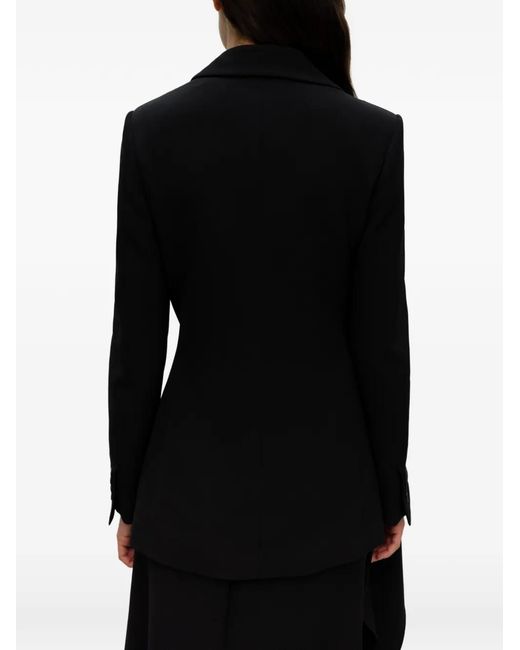 ELY ELY Black Draped Blazer