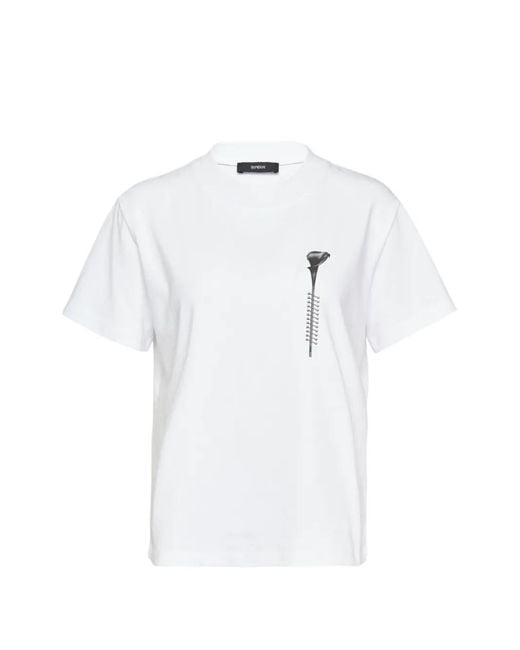 BONBOM White Graphic-Print T-Shirt