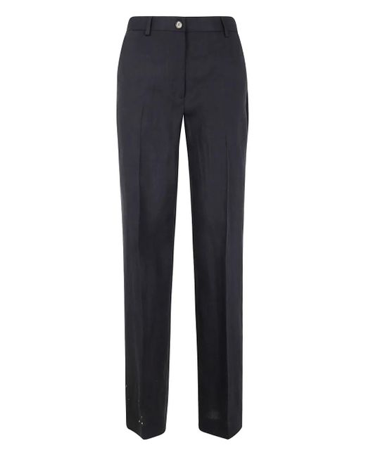 Paul Smith Linnen Pantalon in het Blue