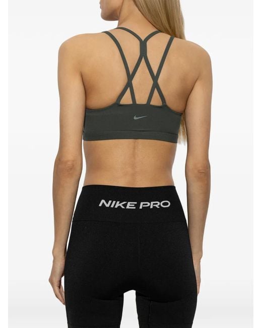 Nike Black Criss-Cross Strap Sports Bra