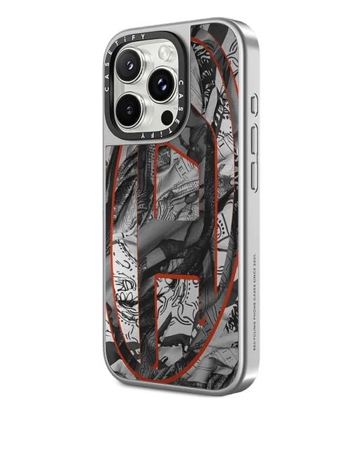 DIESEL Black X Casetify Moulded Iphone 16 Pro Max Case