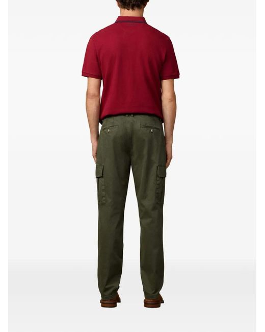 Hackett Twill Cargo Broek in het Green voor heren